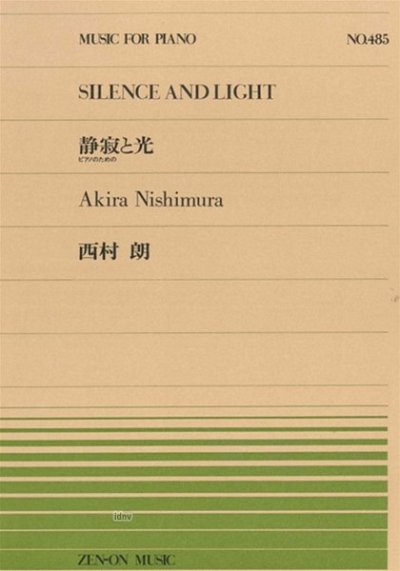 A. Nishimura: Silence and Light Nr. 485, Klav