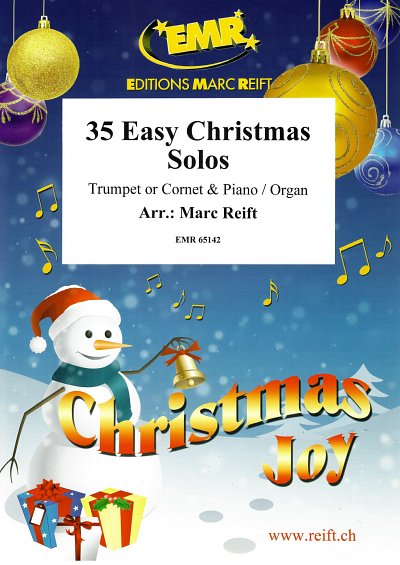 M. Reift: 35 Easy Christmas Solos, Trp/KrnKlaOr