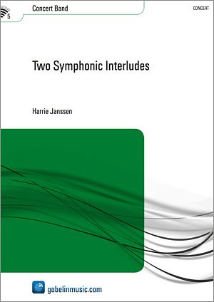 H. Janssen: Two Symphonic Interludes, Blaso (Pa+St)