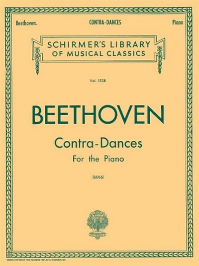 L. v. Beethoven: Contra-Dances For Piano, Klav