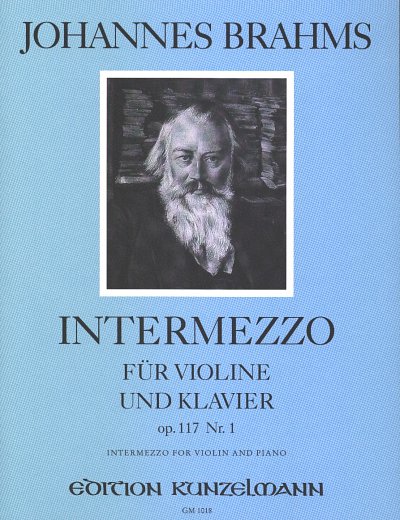 J. Brahms: Intermezzo  op. 117/1, VlKlav (KlavpaSt)