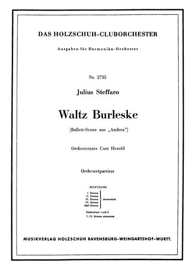 Steffaro J.: Waltz Burleske