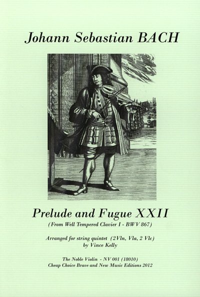 J.S. Bach: Praeludium und Fuge 22 BWV 867, 5Str (Pa+St)