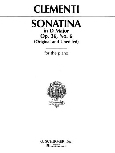 M. Clementi: Sonatina in D Major, Op. 36, No. 6, Klav
