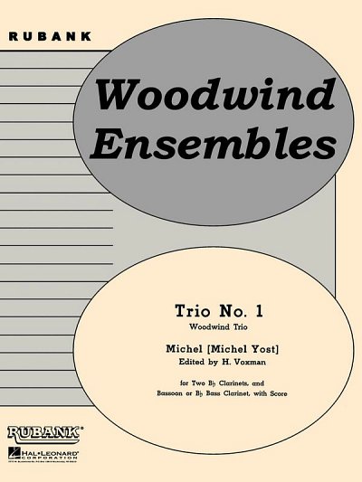 M. Yost: Trio No. 1, 3Hbls (Bu)