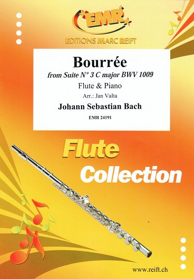 J.S. Bach: Bourree, FlKlav