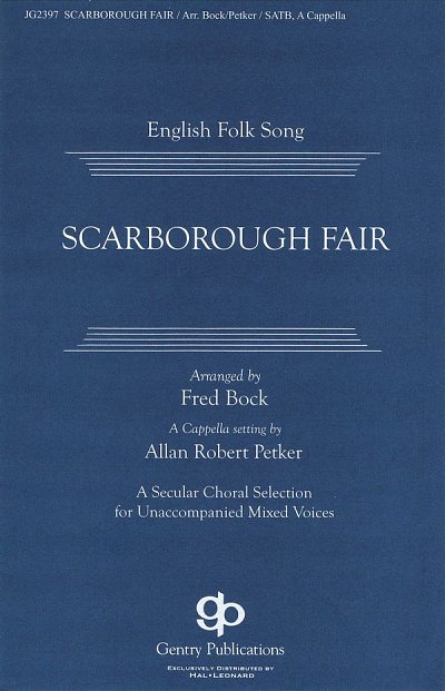 Scarborough Fair/Canticle, GchKlav (Chpa)