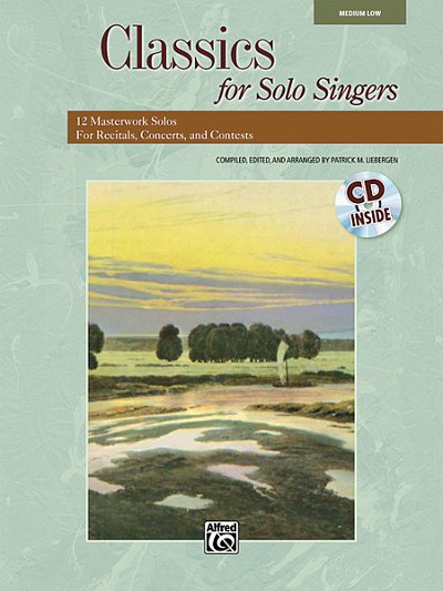 P.M. Liebergen: Classics for Solo Singers, Ges (Bu+CD)