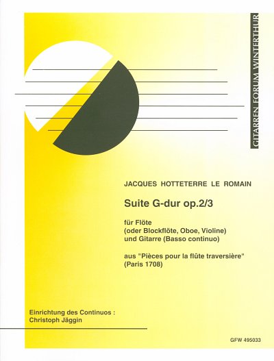 AQ: J.-M. Hottetterre: Suite G-Dur (B-Ware)