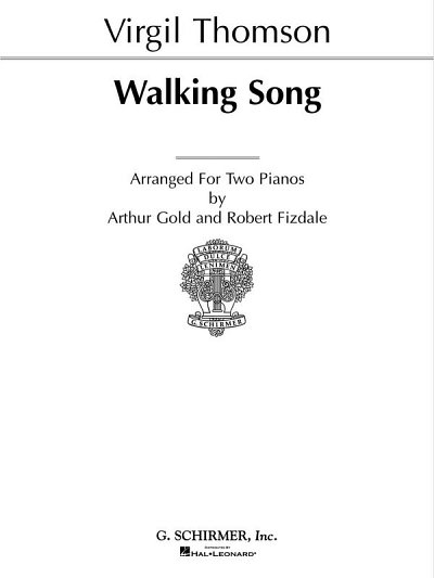 V. Thomson: Walking Song (set), Klav4m (Sppa)
