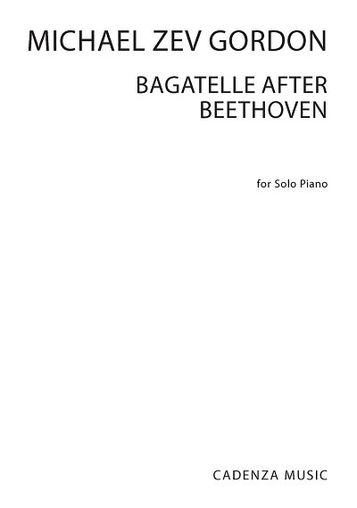 Bagatelle after Beethoven, Klav (Part.)