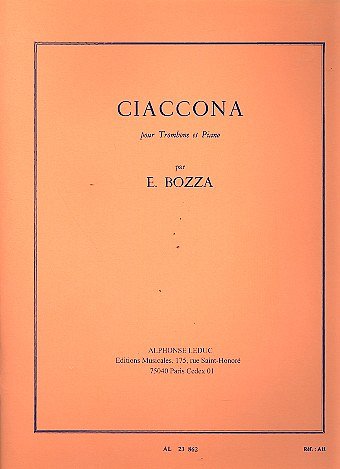 E. Bozza: Ciaconna, PosKlav (KlavpaSt)