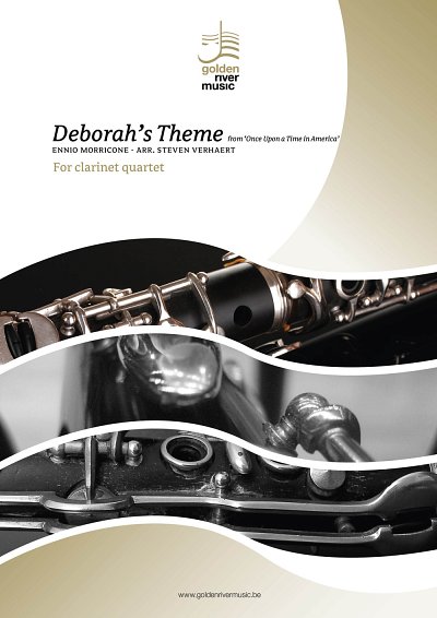 E. Morricone: Deborah's Theme, 4Klar (Pa+St)