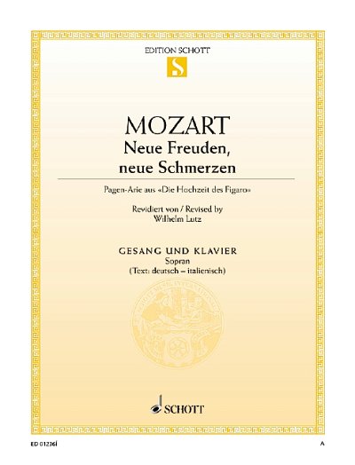 DL: W.A. Mozart: Neue Freuden, neue Schmerzen, GesSKlav