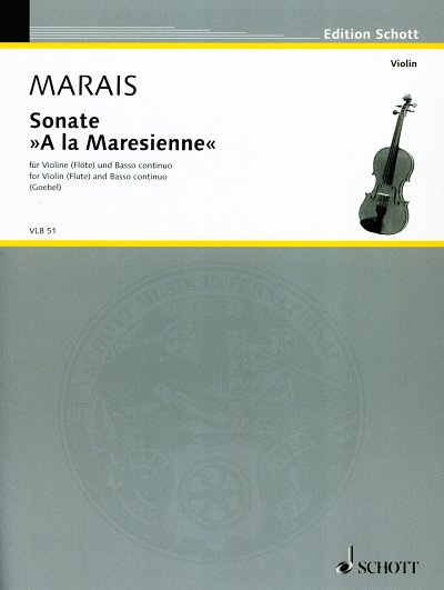M. Marais: Sonate , Vl/FlBc