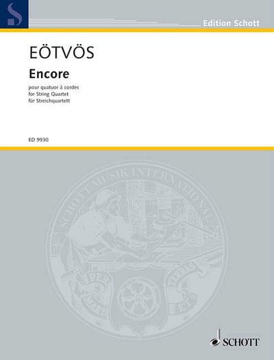 P. Eötvös et al.: Encore (Rappel)