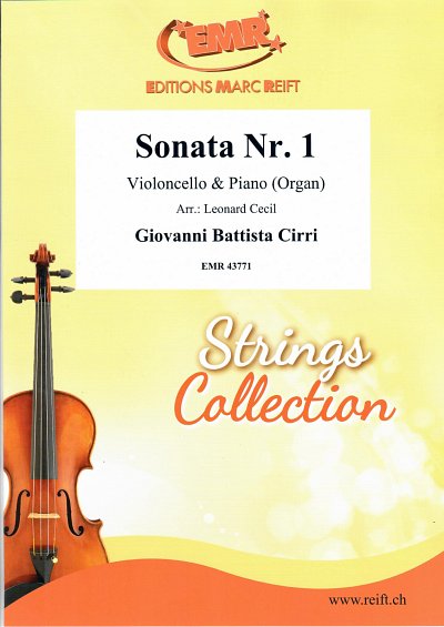 Sonata Nr. 1, VcKlv/Org