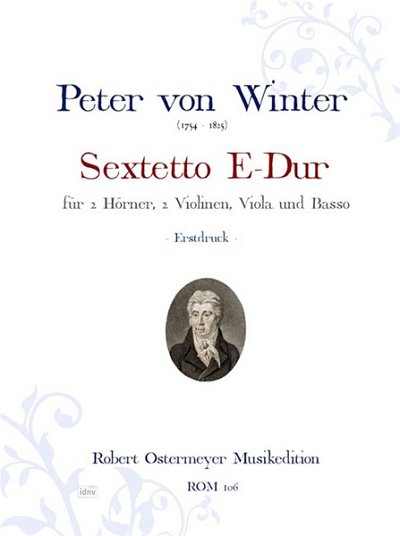 P. v. Winter: Sextetto E-Dur, 2Hrn2VlVlaVc (Pa+St)