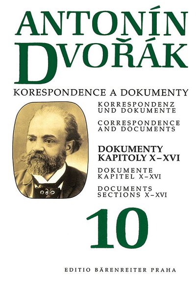 A. Dvo_ák: Korrespondenz und Dokumente 10 (Bu)