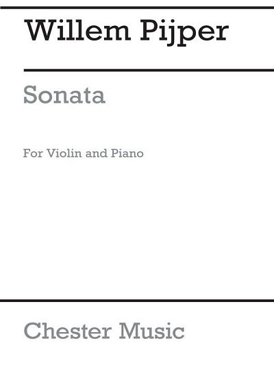 W. Pijper: Sonata For Violin and Piano, VlKlav (KlavpaSt)