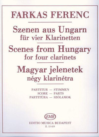 F. Farkas: Szenen aus Ungarn, 4Klar (Pa+St)