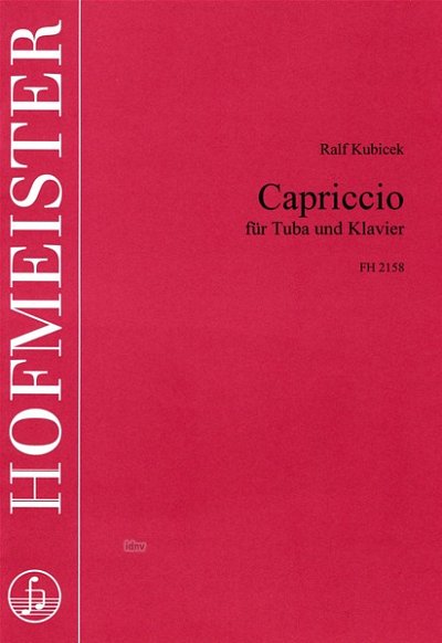 R. Kubicek: Capriccio für Tuba und Klavier