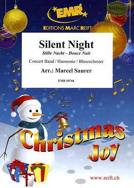 M. Saurer: Silent Night (Stille Nacht / Voici Noël), Blaso