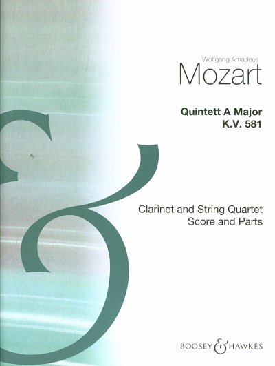 W.A. Mozart: Clarinet Quintet In A major KV 581 (Pa+St)