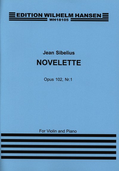 J. Sibelius: Novellette Op.102 No.1, VlKlav (KlavpaSt)