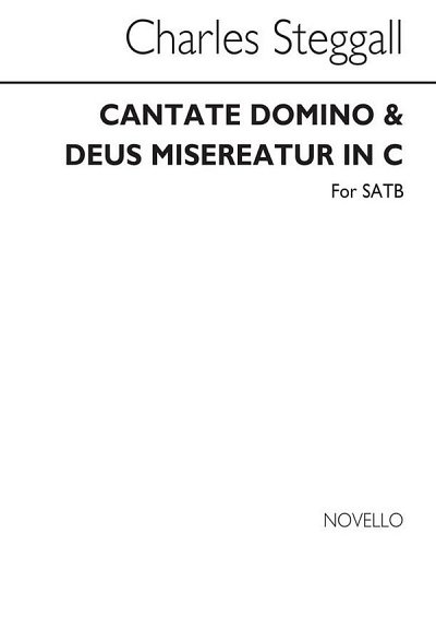 Cantate Domino And Deus Misereatur In C, GchKlav (Bu)