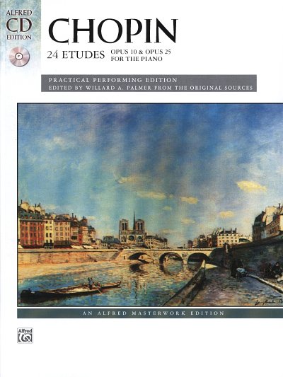 F. Chopin: 24 Etudes, Op. 10 & Op. 25, Klav (+CD)