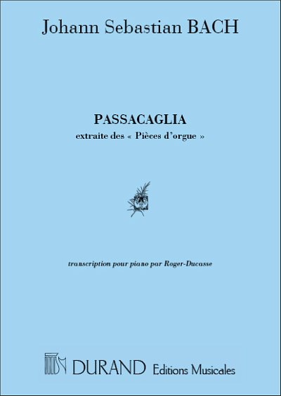 J.S. Bach: Passacaglia, Klav