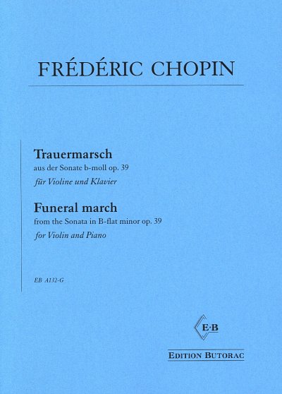 F. Chopin: Trauermarsch, VlKlav (Pa+St)