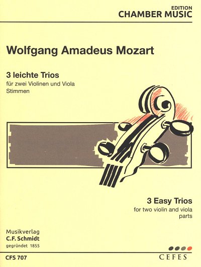 W.A. Mozart: 3 Leichte Trios, 2VlVla (Stsatz)