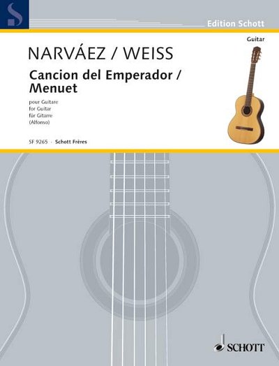 DL: L. de Narváez: Canción del Emperor / Menuet D-Dur, Git