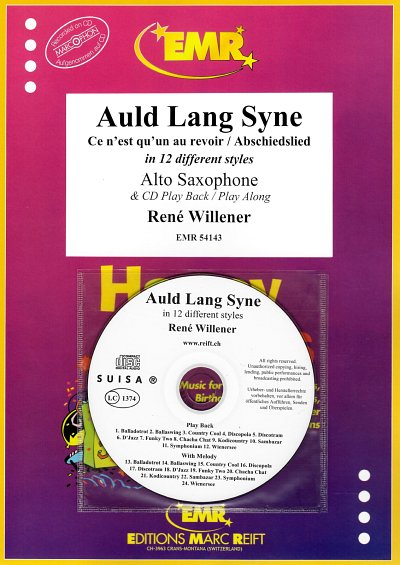 R. Willener: Auld Lang Syne, Asax (+CD)