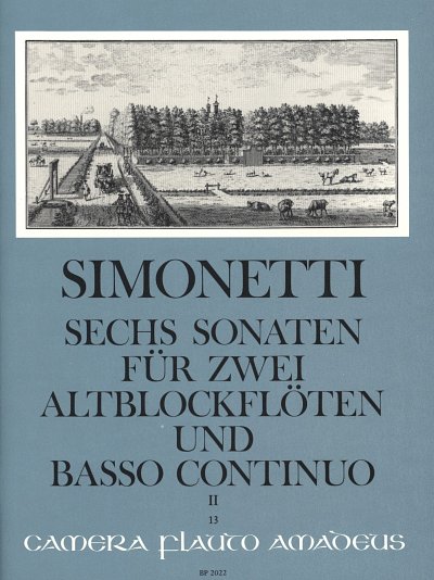 Simonetti Giovanni Paolo: 6 Sonaten 2 (4-6) Op 2