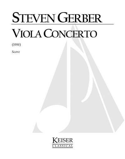 S. Gerber: Viola Concerto, VaOrch (Part.)