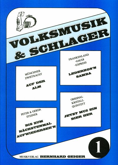 Volksmusik & Schlager 1, Key/AkKlv;Ge