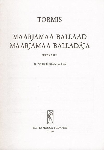 V. Tormis: Maarjamaa ballaad, Mch3 (Chpa)