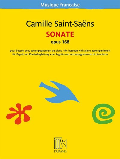 C. Saint-Saëns: Sonate op. 168, FagKlav (KlavpaSt)
