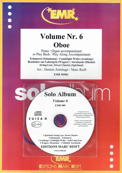 M. Reift: Solo Album Volume 06, ObKlv/Org (+CD)