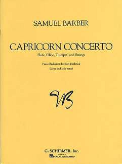 S. Barber: Capricorn Concerto (Pa+St)
