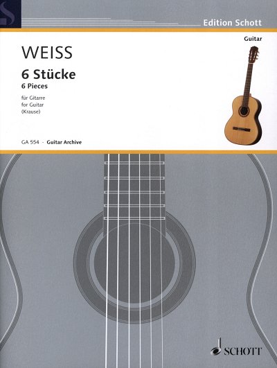 AQ: S.L. Weiss: 6 Stücke , Git (B-Ware)