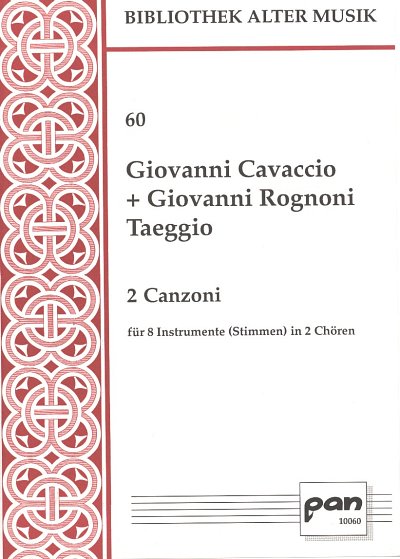 G. Cavaccio y otros.: 2 Canzoni
