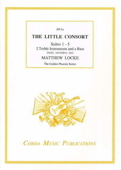 M. Locke: The little consort, Book 1 - 5, 3Blf(3VdG) (Pa+St)