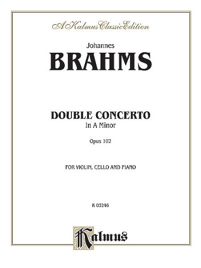 J. Brahms: Double Concerto, Op. 102 (Bu)