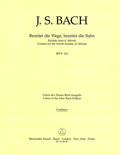 AQ: J.S. Bach: Bereitet die Wege, bereitet die Bahn (B-Ware)