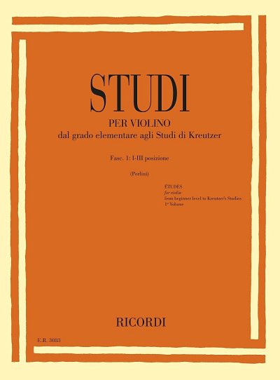 S. Perlini: Studi per violino, Viol (Bu)