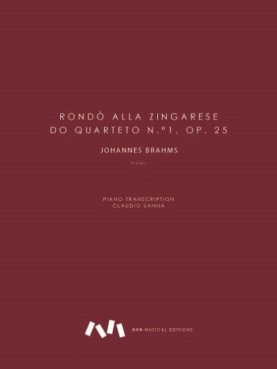 J. Brahms: Rondò alla Zingarese do Quarteto op. 25/1